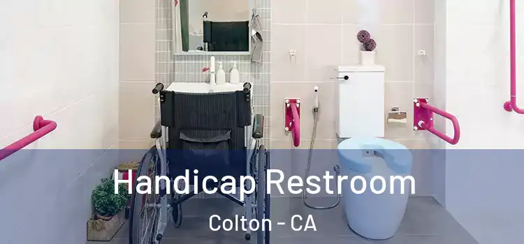  Handicap Restroom Colton - CA